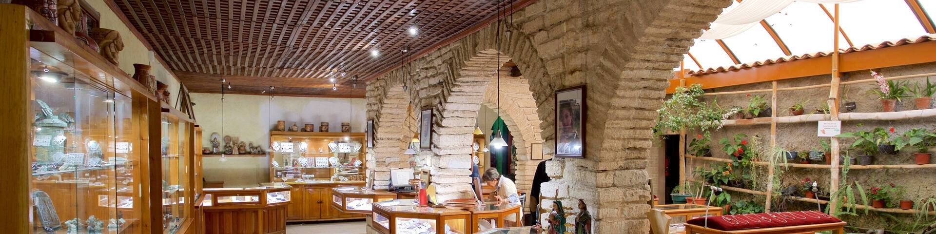Mesoamerican Museum of Jade featuring interior views