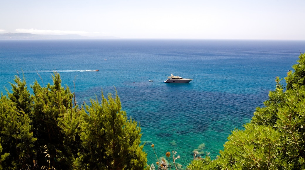 Porto Flavia som viser kyst