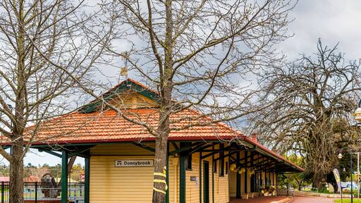 Old railway station, now the Donnybrook Tourist Information Centre