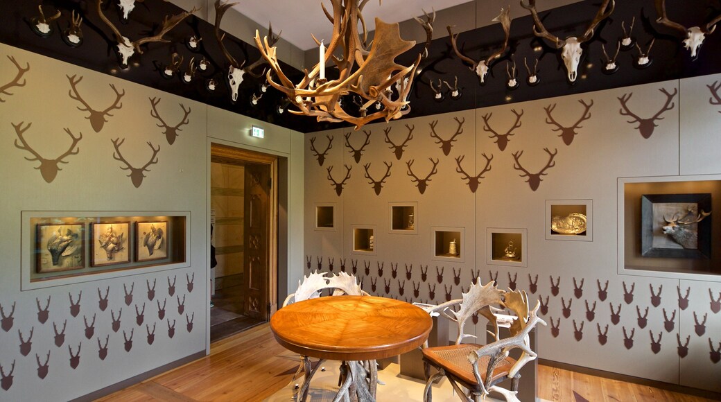 格拉尼茨狩獵小屋 设有 內部景觀