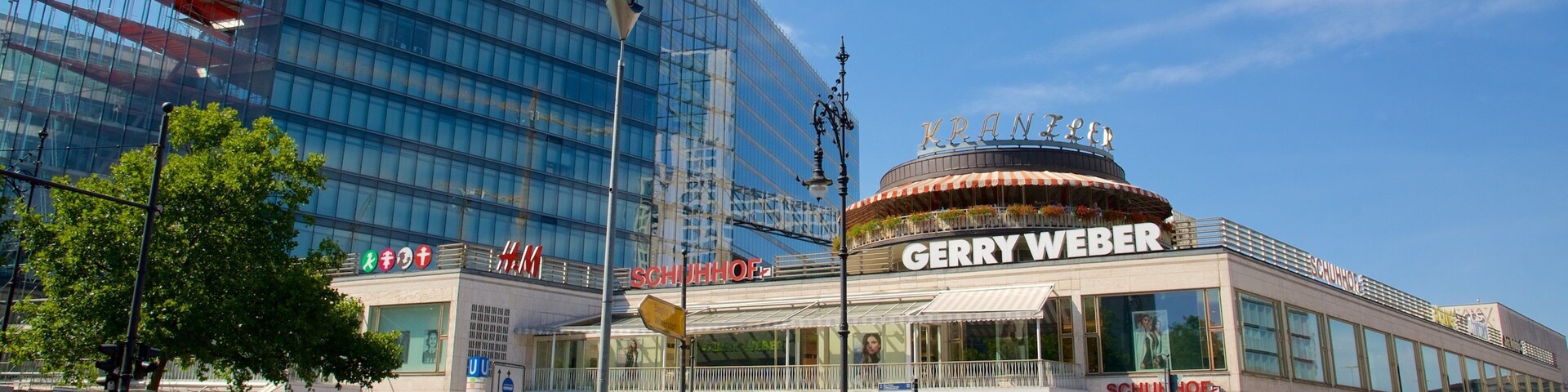 Kurfuerstendamm showing street scenes