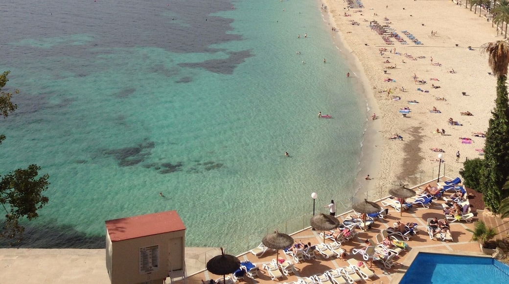 Magaluf beach end of October