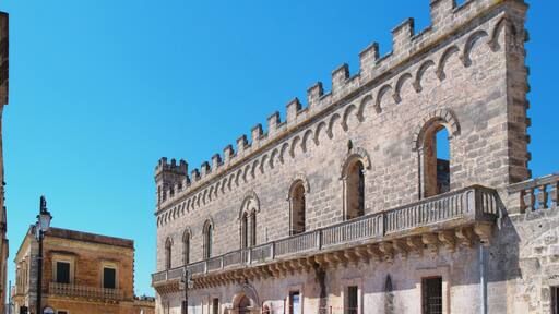 Palazzo Vecchio (Old Palace) at Diso Marittima, Salento, Italy