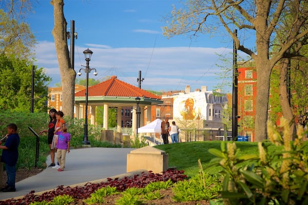 Parque Washington ofreciendo un parque