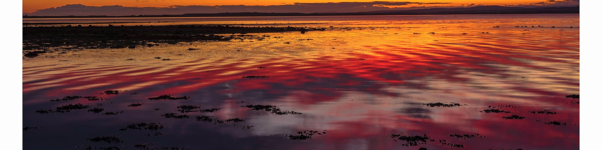 a morning sunrise at Avoch beach