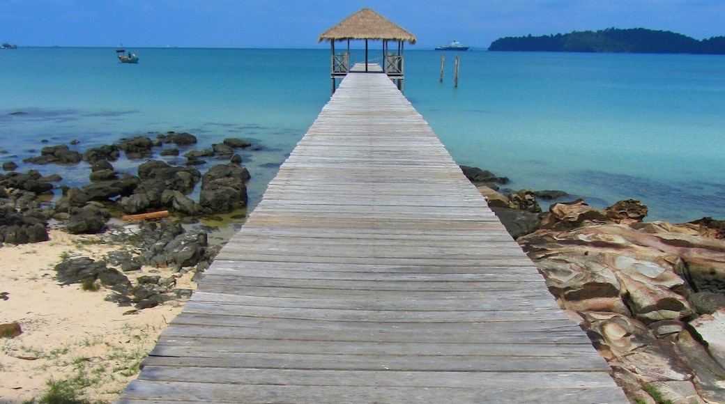 This is one of those places where I wish I could post 10 photos instead of just 1, but in words... This place is magical. There are NO people here.... It's only a few hour ride on a boat from Sihanoukville, first you'll stop at Koh Rong, Then ask how you get to Saracen Beach on Samloem. Enjoy!
P.S Walk all over the island! you won't be disappointed.