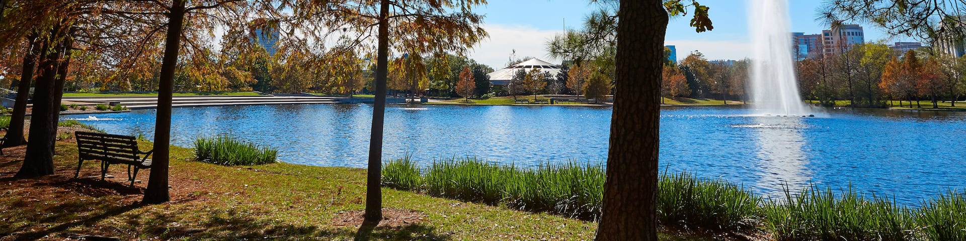Houston Hermann park Mcgovern lake