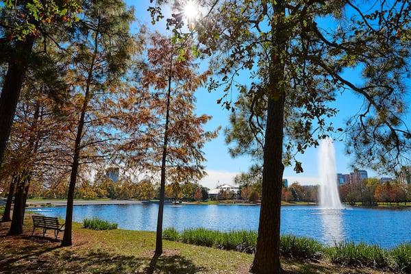 Houston Hermann park Mcgovern lake
