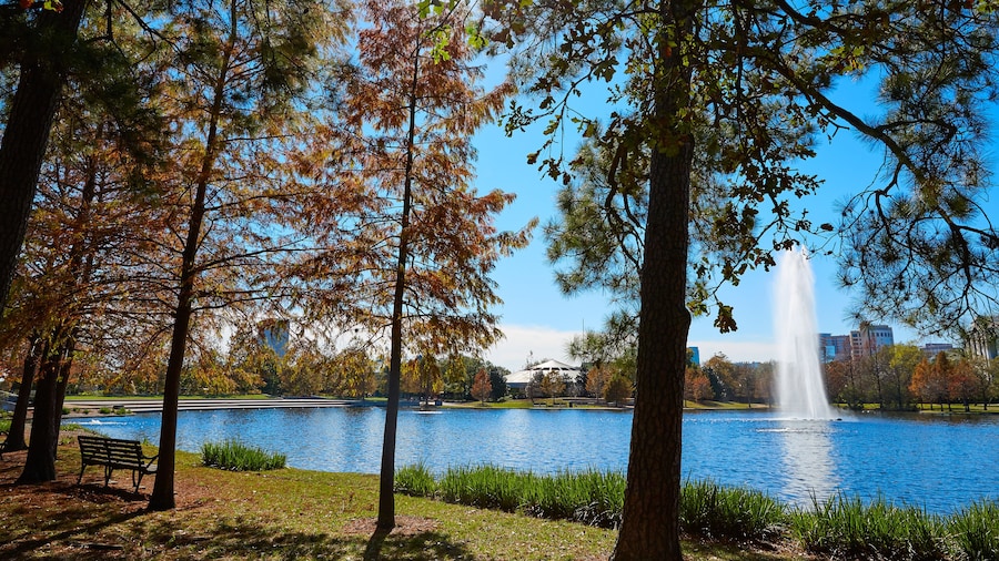Houston Hermann park Mcgovern lake