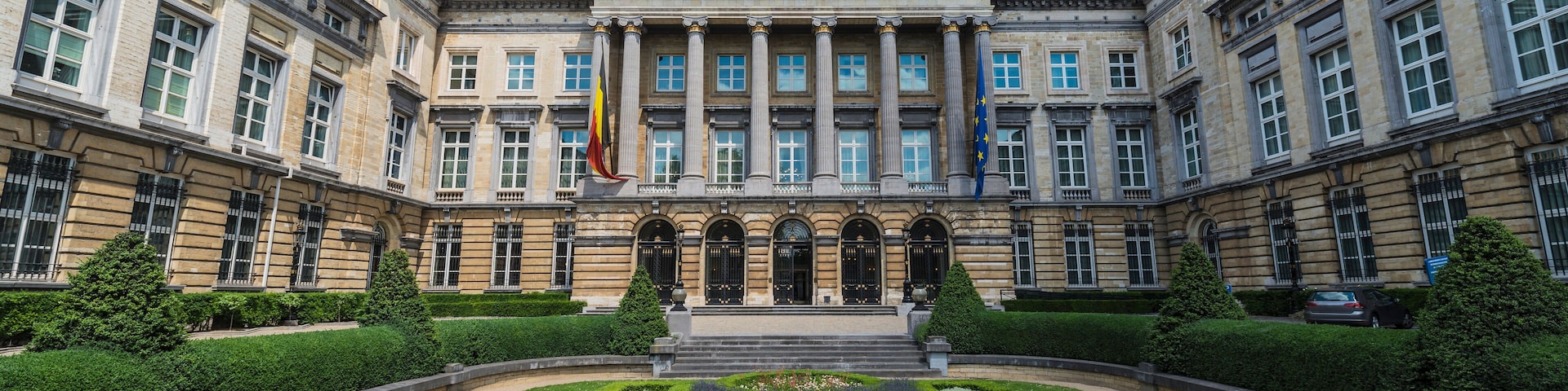 Federal Parliament of Belgium in Brussels.