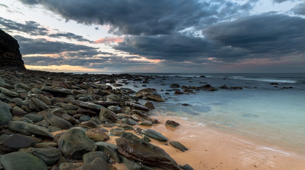 Calm Seas Rocky Panoramic Seascape