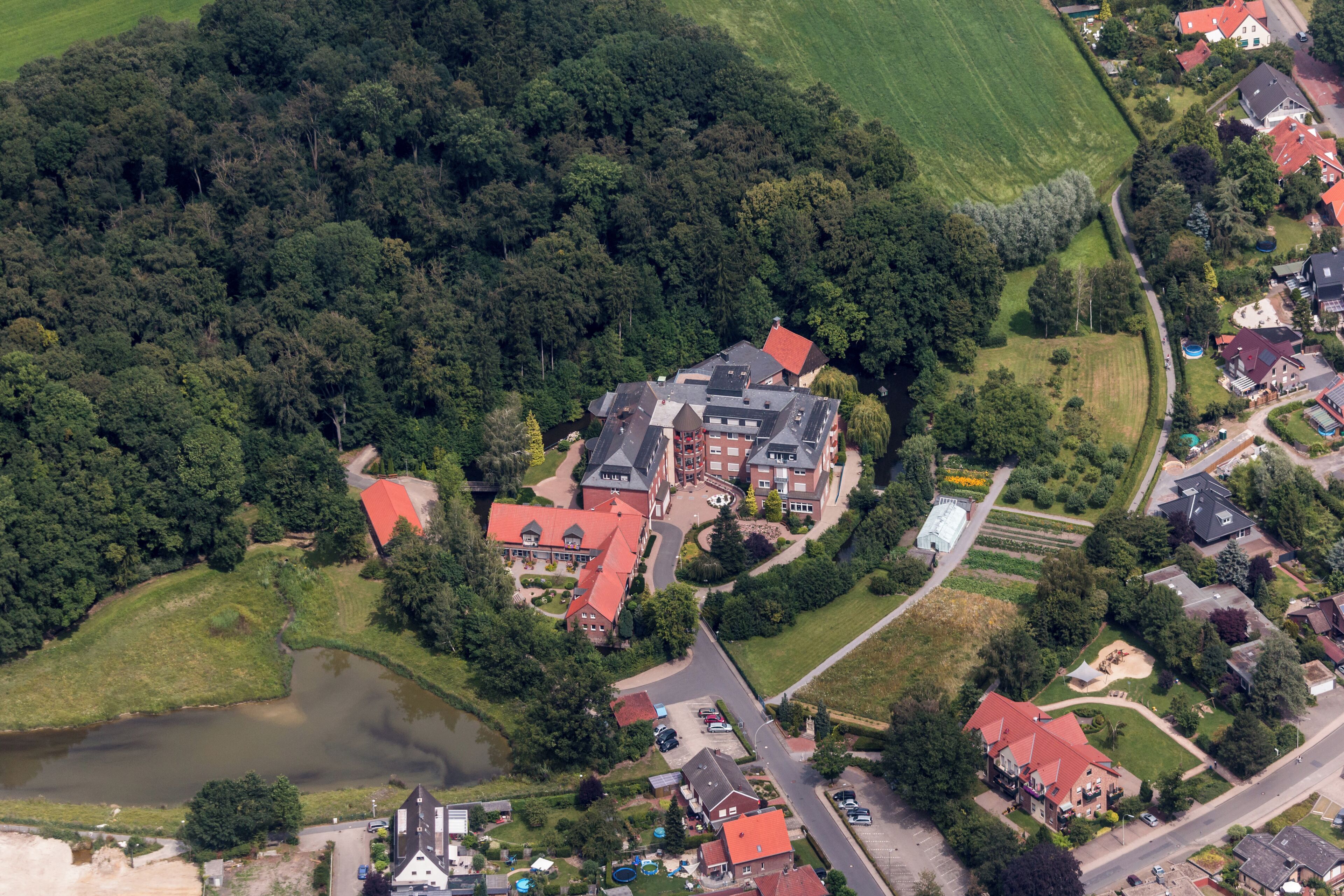 Note: The photo was taken from an airplane and was photographed through glass.