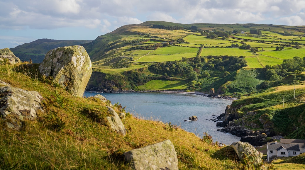 Ballycastle which includes general coastal views and tranquil scenes
