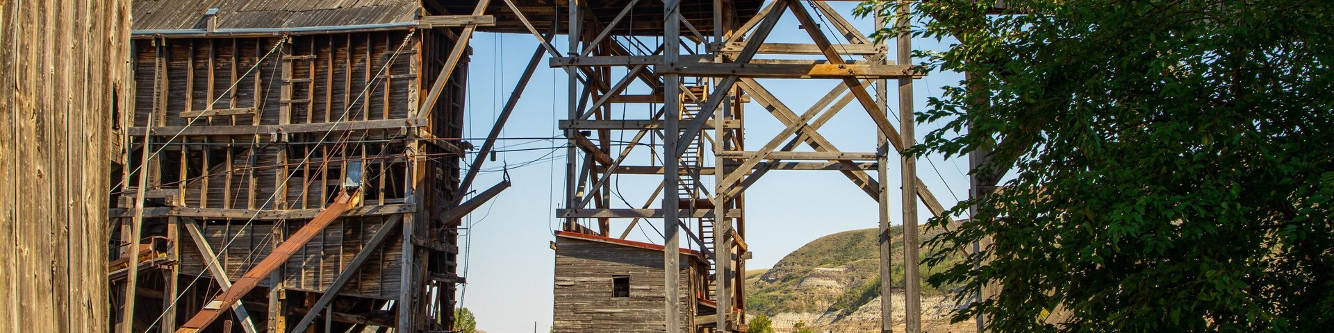 Atlas Coal Mine National Historic Site which includes heritage elements