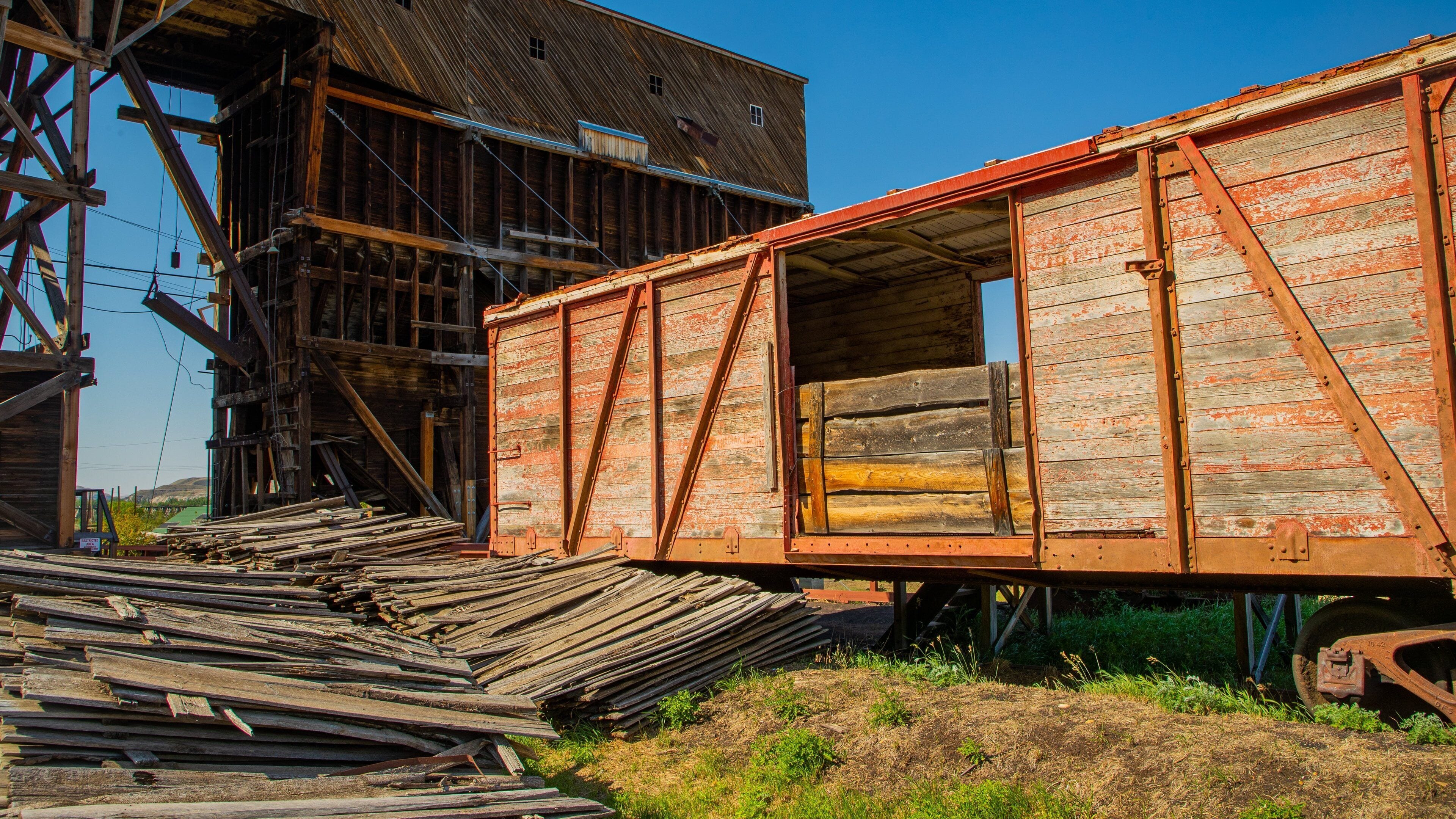 Atlas Coal Mine National Historic Site showing heritage elements