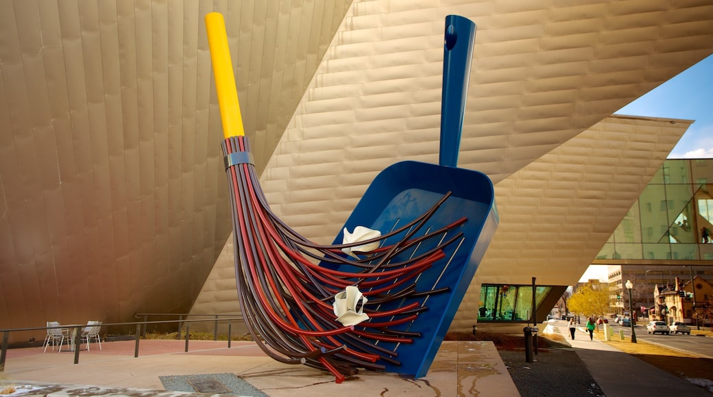 Golden Triangle featuring modern architecture, a monument and outdoor art