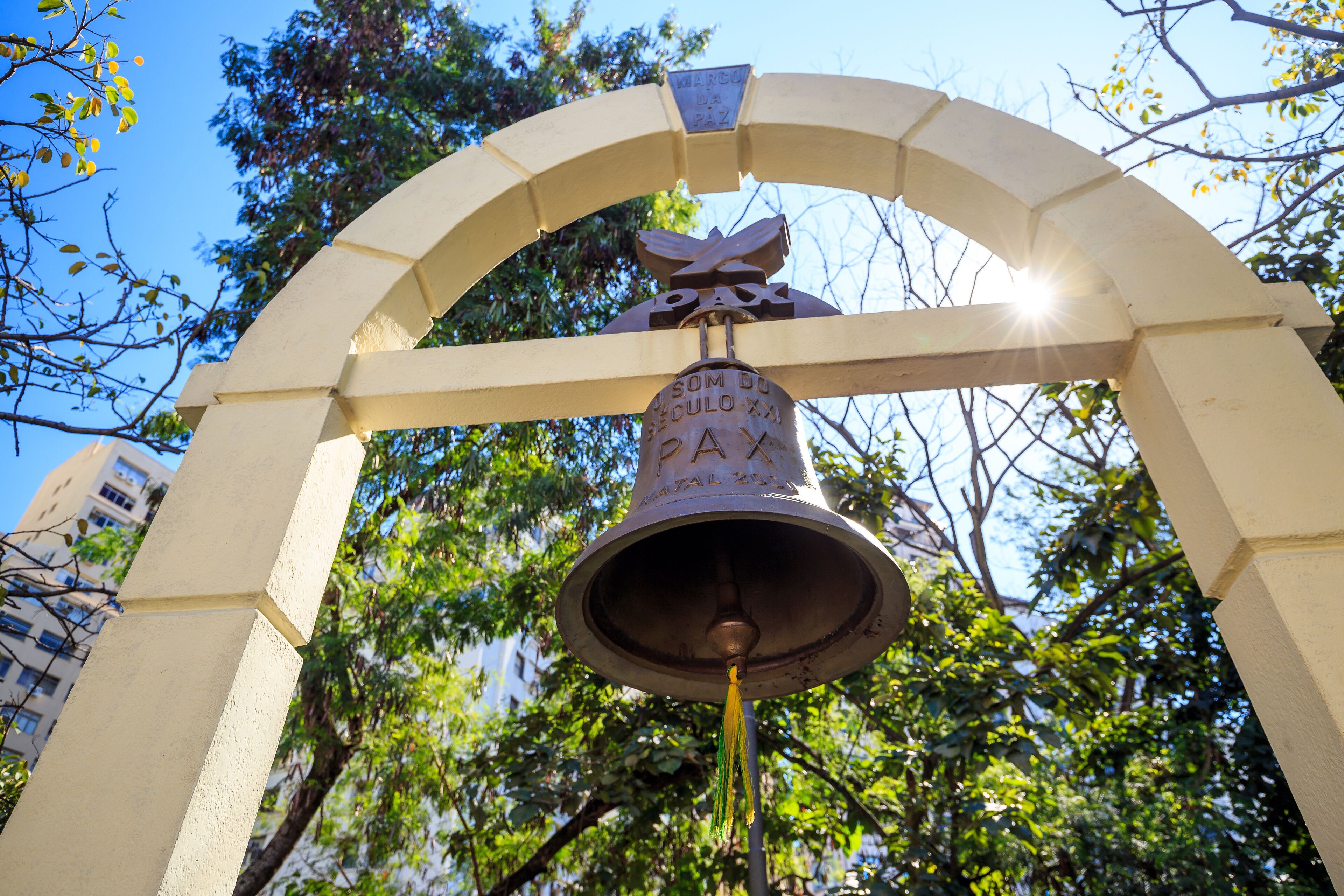 Bell at  Patio do Colegio in Sao Paulo