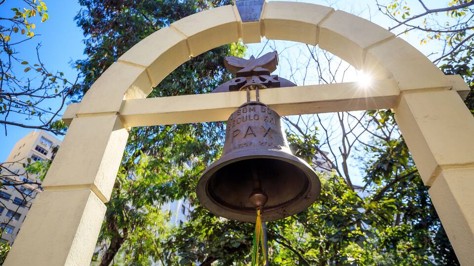 Bell at Patio do Colegio in Sao Paulo