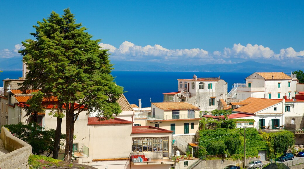 Pontone featuring a coastal town and general coastal views