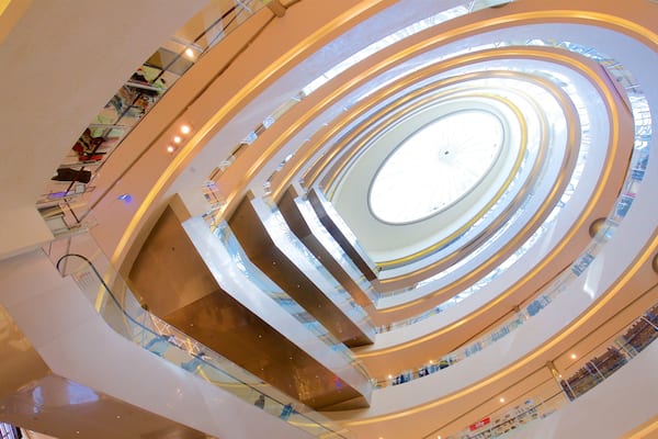 Stadscentrum toont interieur