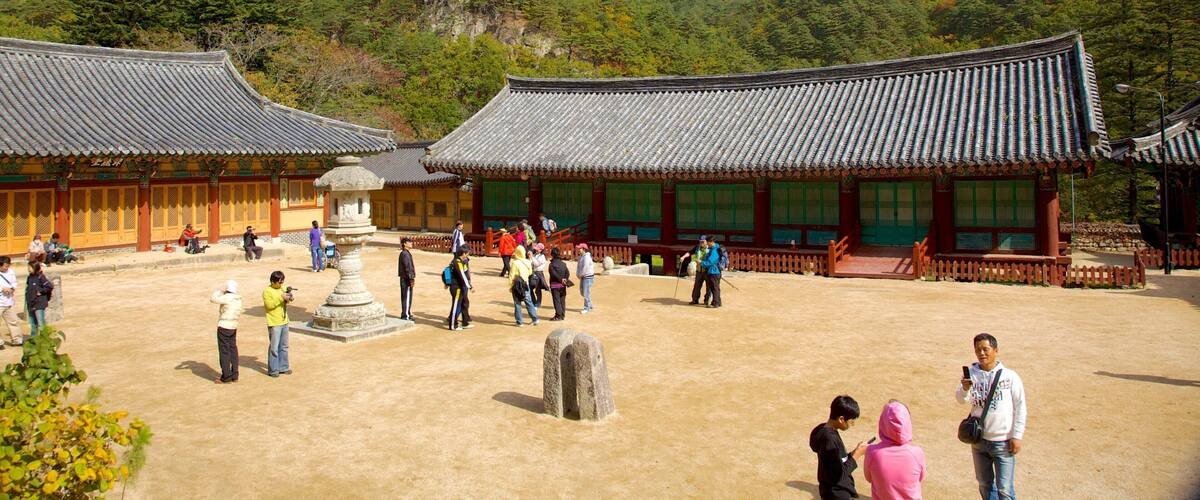 Đền Sinheungsa trong đó bao gồm tôn giáo, kiến trúc di sản và đền chùa