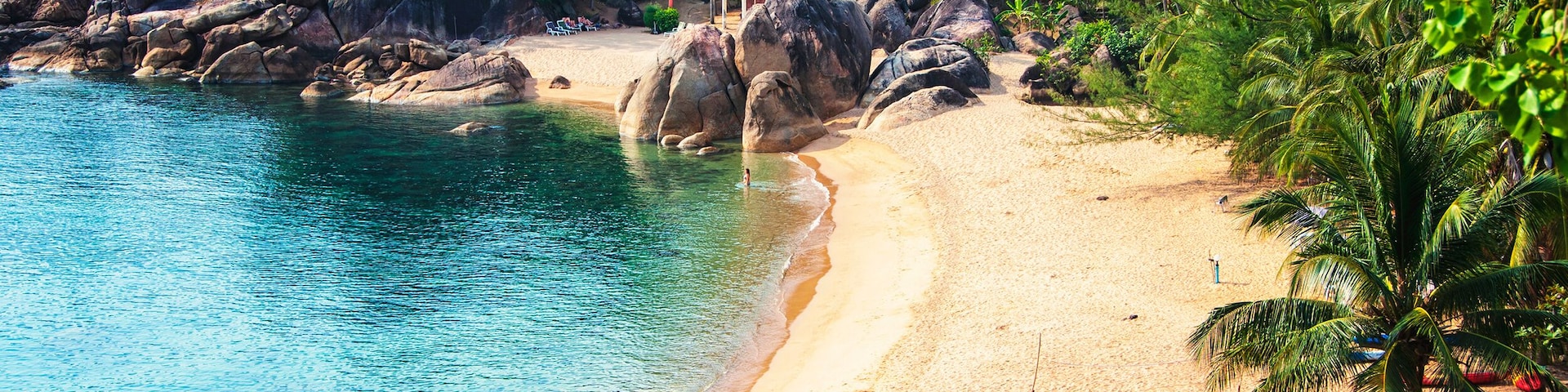 Silver Beach in Samui island
