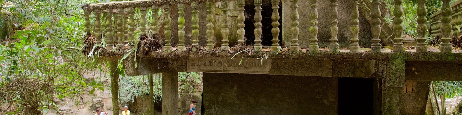 Secret Buddha Garden featuring a park and building ruins