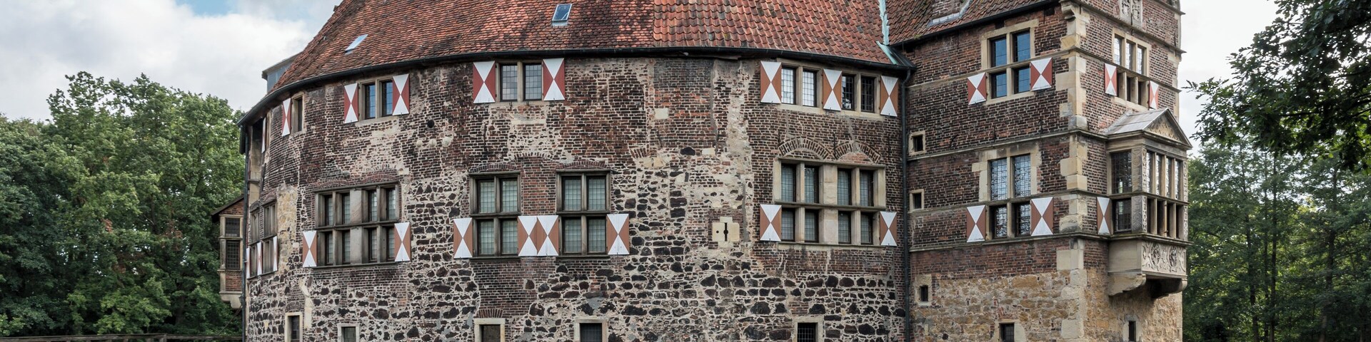 Vischering Castle, Lüdinghausen, North Rhine-Westphalia, Germany