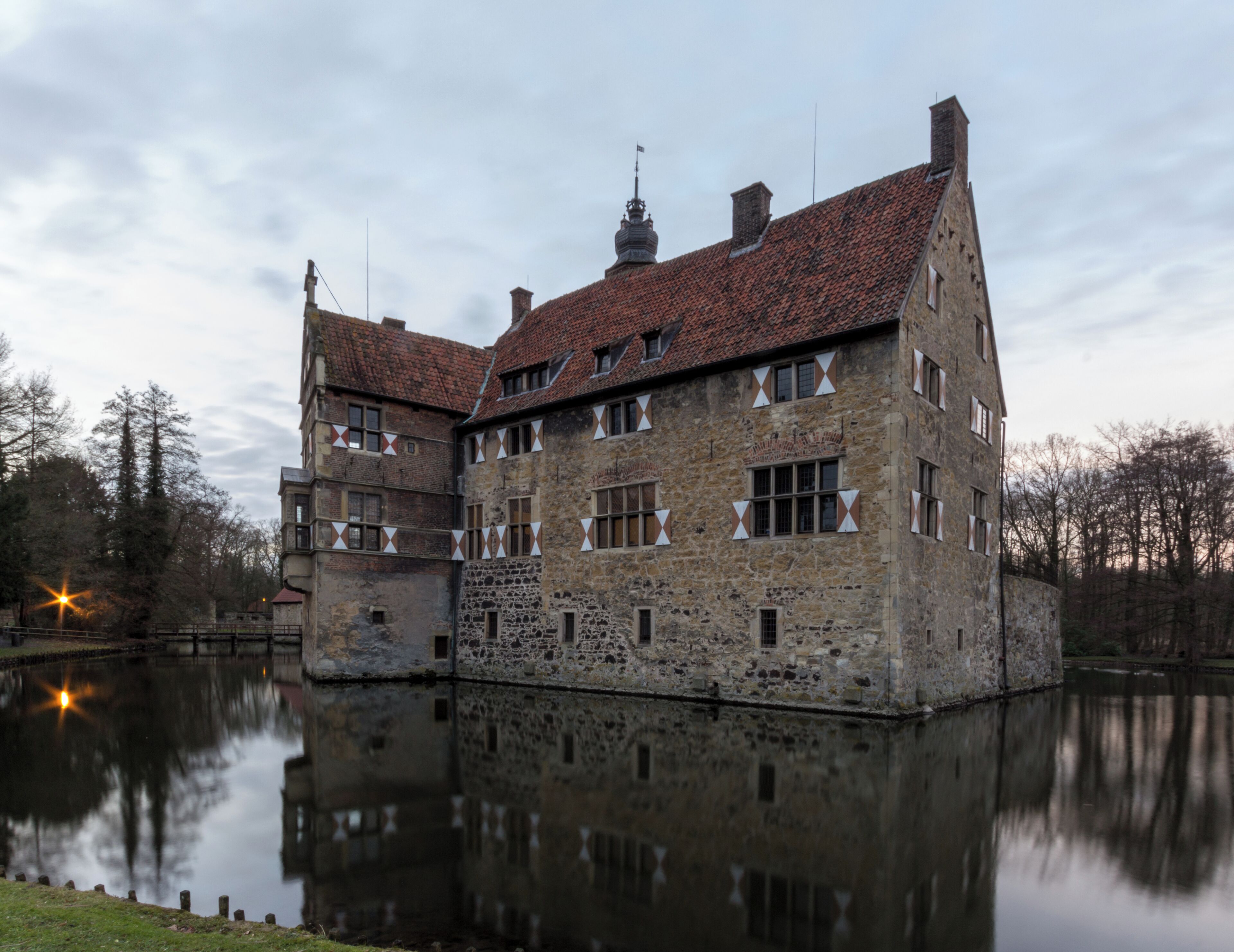 Vischering Castle, Lüdinghausen, North Rhine-Westphalia, Germany