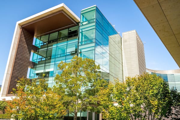 Bill and Melinda Gates Foundation Visitor Center which includes modern architecture