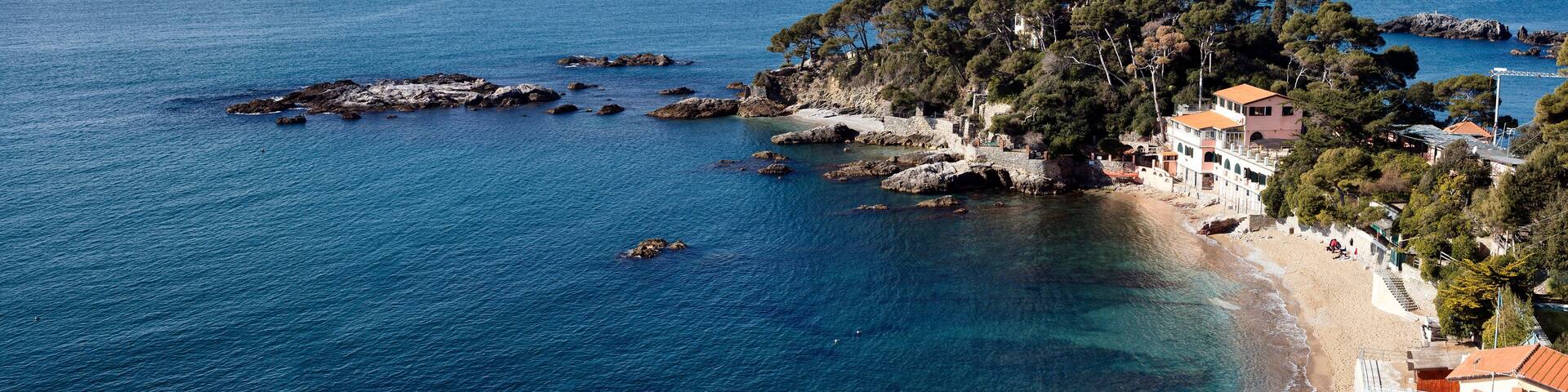 landscape of golfo dei poeti
