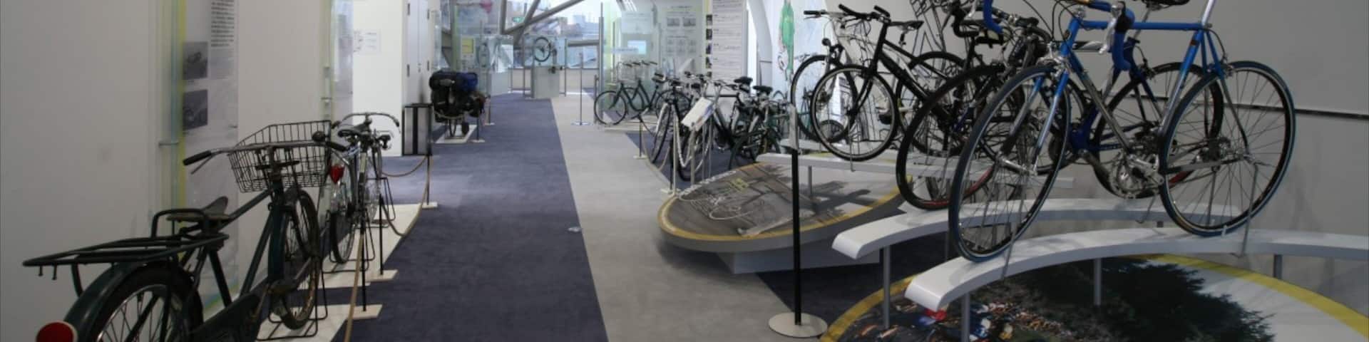 Bicycle Museum featuring interior views