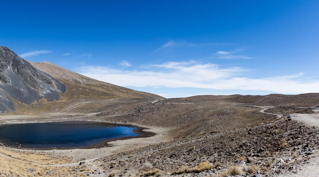 Vue panoramique du volcan Nevado de Toluca