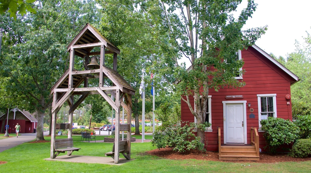 Park at Bothell Landing featuring a park and heritage architecture