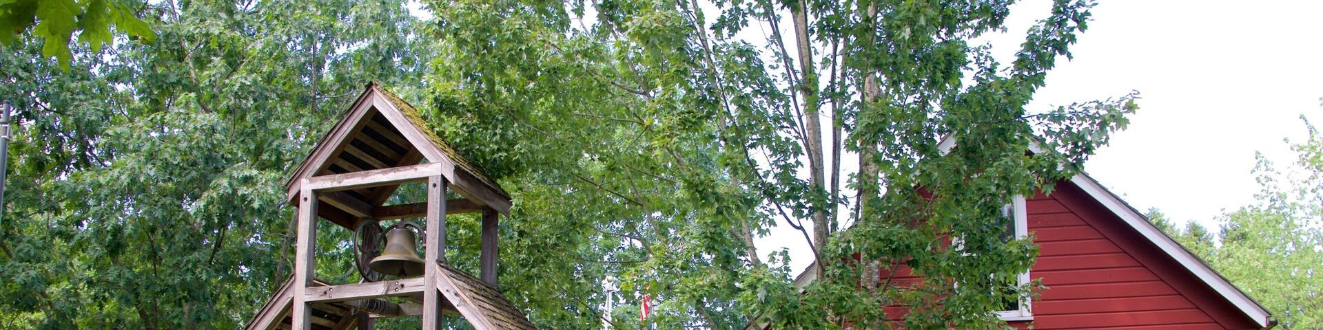 Park at Bothell Landing featuring a park and heritage architecture