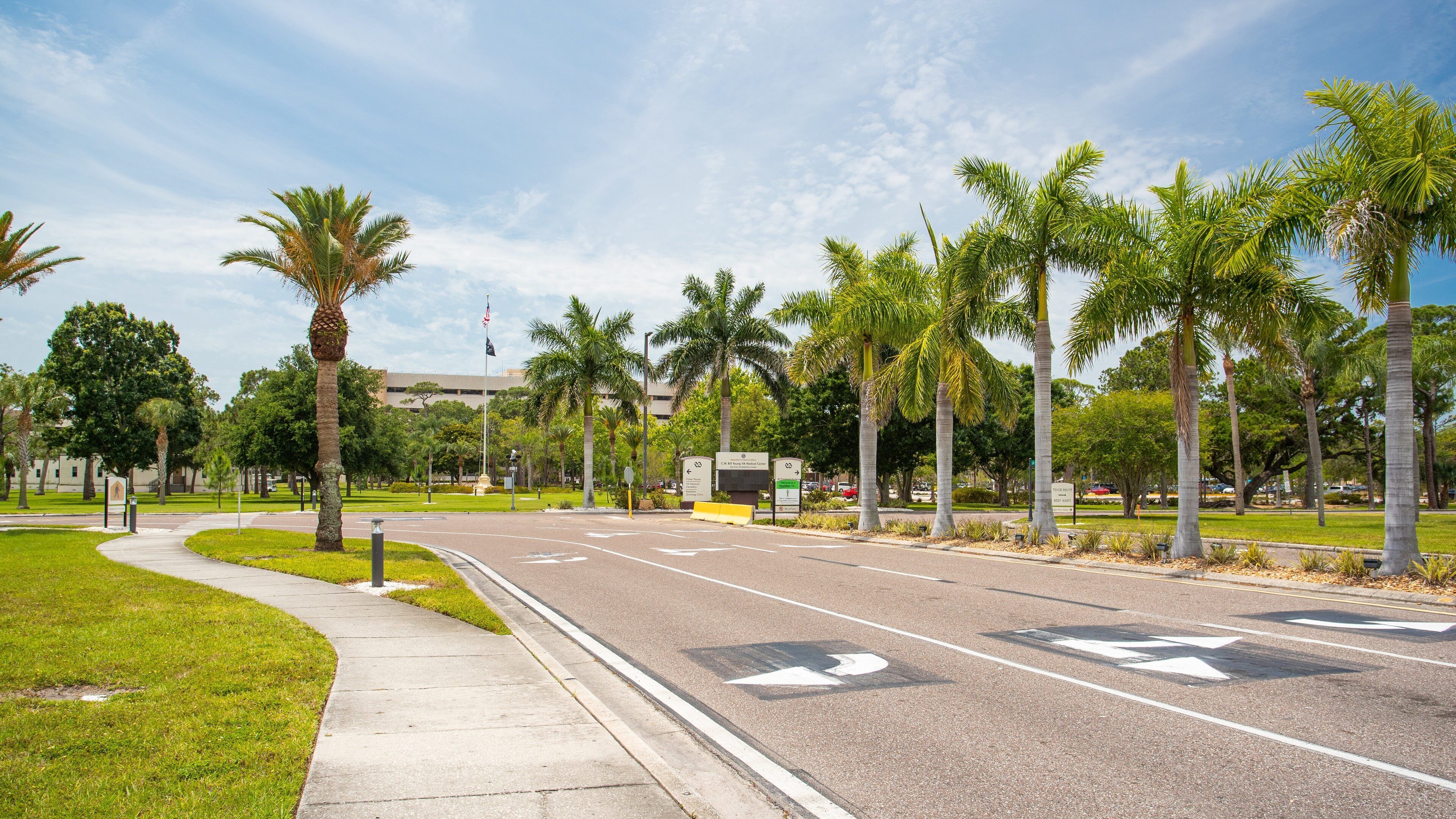 Bay Pines VA Medical Center which includes a park