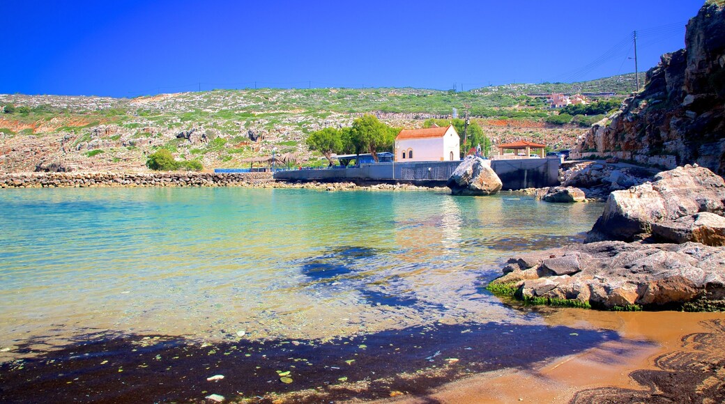 Gerani fasiliteter samt klippelandskap