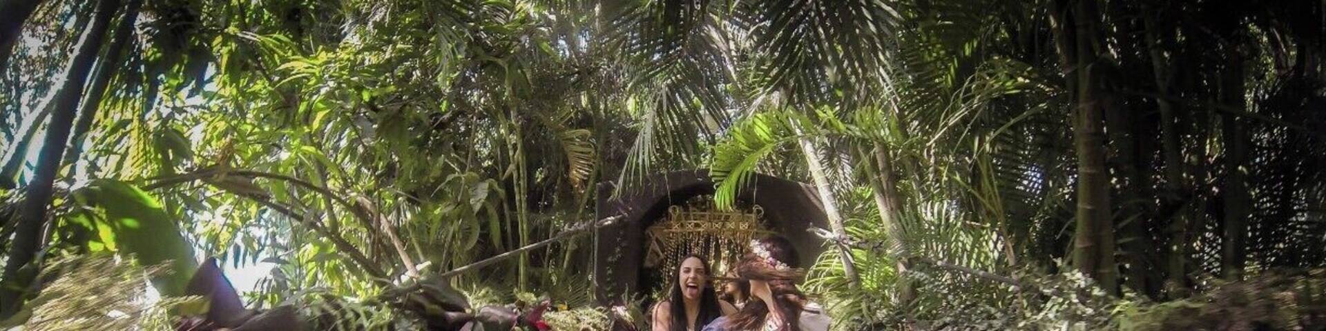 The entrance to Las Estacas is really beautiful, like stepping into a paradise.