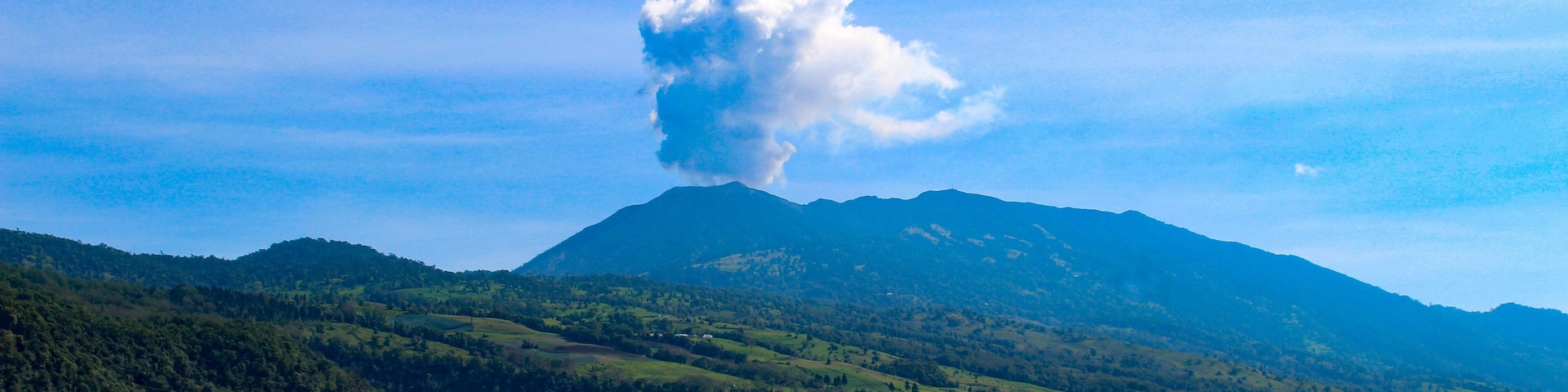 Active volcano near to my town