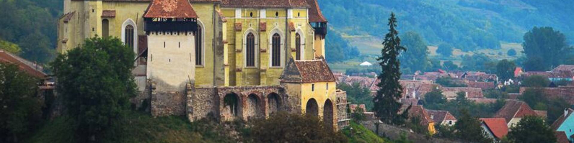 Biertan is one of the hundreds of villages in Transylvania that brag about fortified churches built between the 13th and 16th centuries. Read more about the anatomy of a fortified church here;
http://www.travelnotesandbeyond.com/biertan-anatomy-fortified-church/