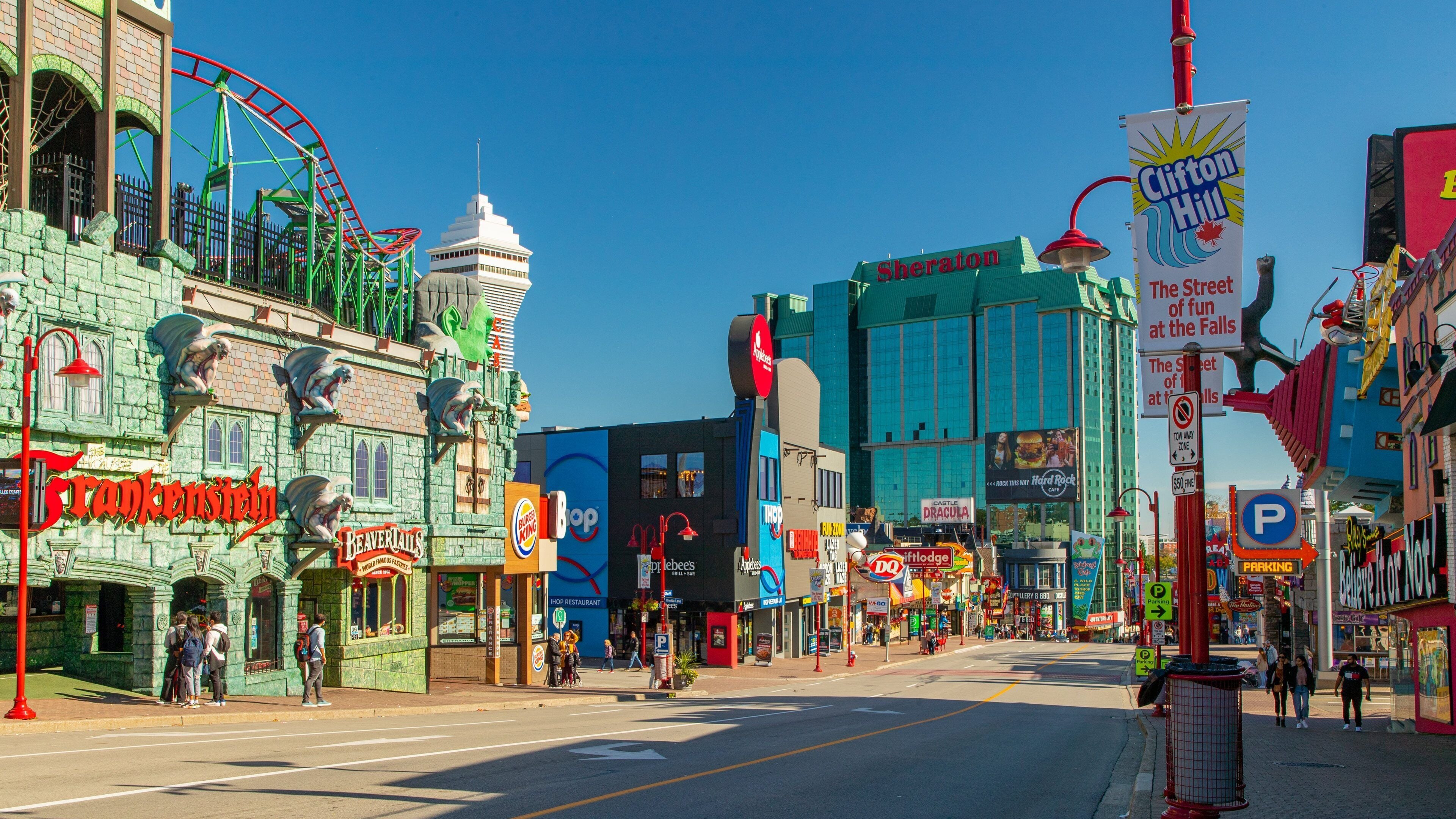 Clifton Hill featuring rides