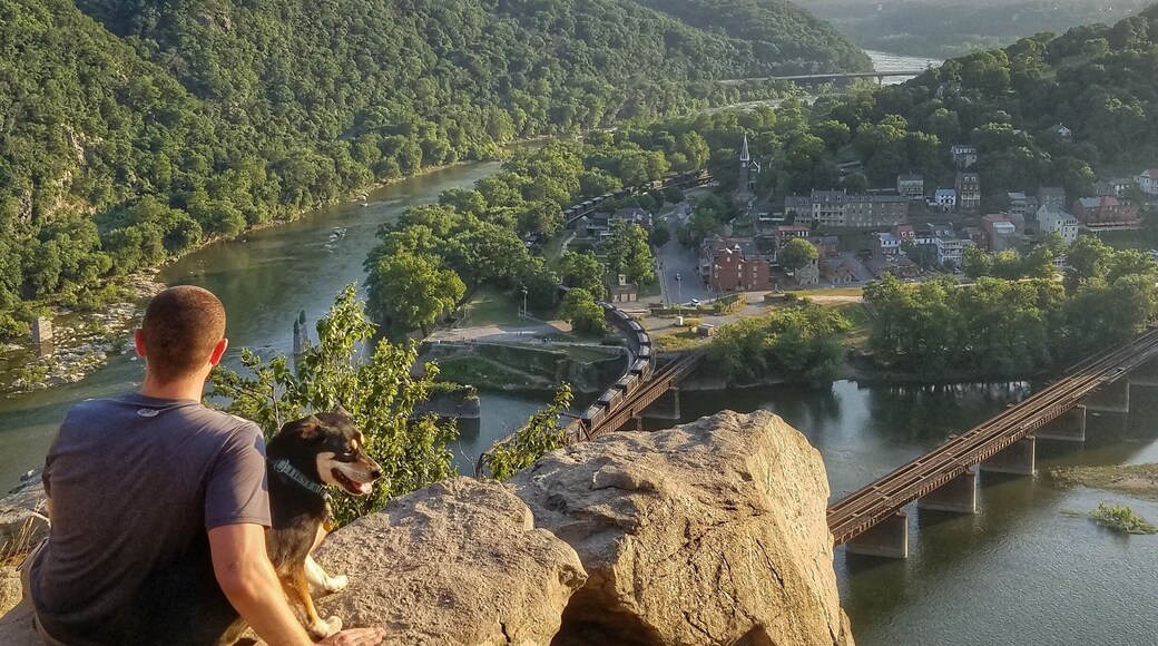 Maryland Heights Trail at Harper's Ferry, just before sunset!
#TakeAHike