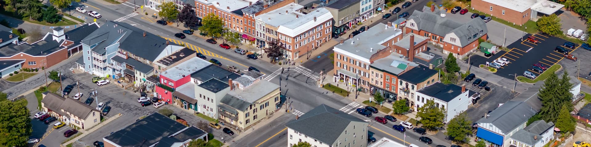 Aerial photo of Cazenovia Lake located in Town of Cazenovia, Madison County, New York, September 2024.