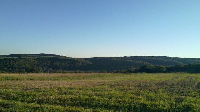 Landschaft im Dilltal bei Wehrdorf
