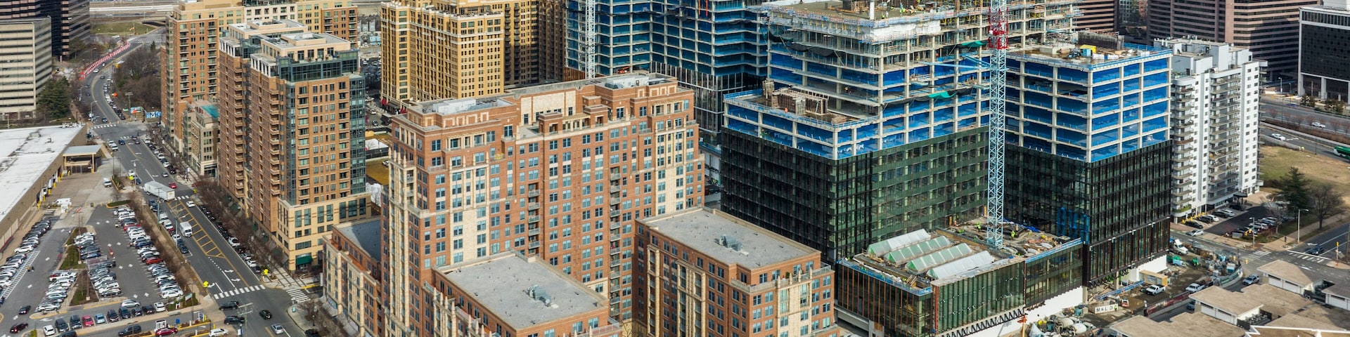 Amazon HQ2 construction, Crystal City, Arlington, Virginia