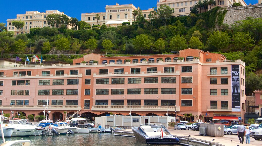 La Condamine featuring a bay or harbor