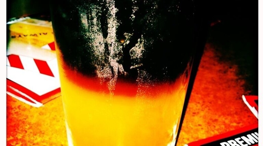 Black n Blu...
If you like Guinness and BlueMoon, go 4 this on your next round.