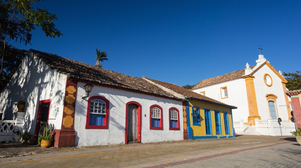 Typical colonial (Portuguese) house in Santo Antonio de Lisboa village, tourist destination in Florianopolis