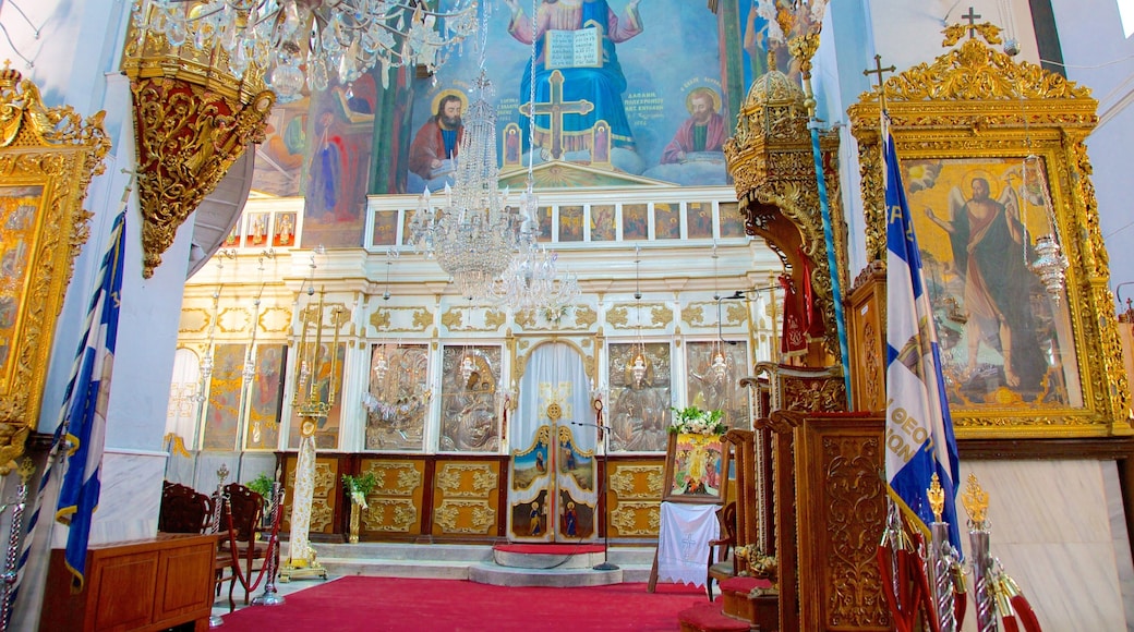 Chania, regio bevat religieuze elementen, een kerk of kathedraal en interieur