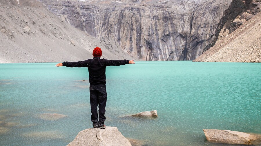 amazig landscape of torres del paine peaks, chile